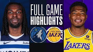 TIMBERWOLVES at LAKERS  FULL GAME HIGHLIGHTS  April 7 2024 [upl. by Arrahs]