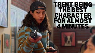 Trent being best character for 4 minutes neverhaveiever neverhaveieverseason3 netflix deviandben [upl. by Dorkas]