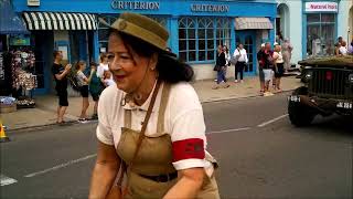 Weymouth Veterans Festival Parade 2024 [upl. by Airretal]