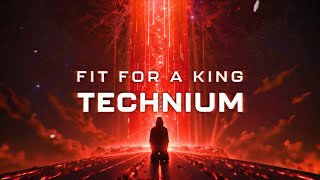 Fit For A King  Technium Lyric Video [upl. by Eriam]