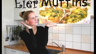 Gezonde Hap  Eier Muffins Maken  ook voor mee naar school en werk [upl. by Nitsir42]