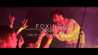 Foxing  quotLich Princequot Live Music Video  Constellation Room [upl. by Arutak]