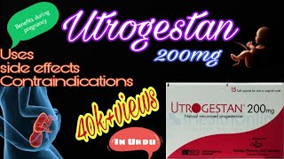 Utrogestan 200mg during pregnancy in HindiUrdu [upl. by Keefer]