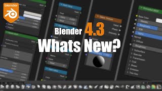 New features coming to Blender 43 [upl. by Xel]