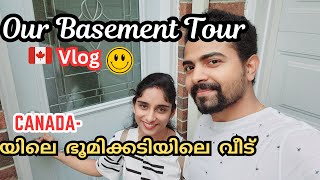 🛑Canada Home Tour🏠 Basement🧱 Canada Malayalam vlog🚨 DrInfophiles [upl. by Strep887]