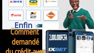 comment prendre crédit avec 1xbet en 2023 comment emprunter de largent avec 1xbet [upl. by Sirromad]