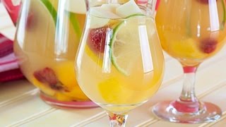 White wine sangria recipe easy [upl. by Honeyman]