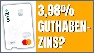 Prepaid Kreditkarte mit Zinsen  Lohnt sich Unitplus [upl. by Nylorahs635]