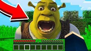 MEGTALÁLTAM SHREKT A MINECRAFTBAN [upl. by Haugen]