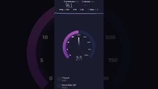 Tp link c64 Internet Speed test by Ookla ookla internet tplinkrouter [upl. by Khalin]