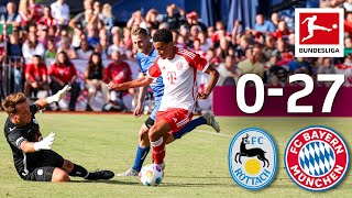 Bayern Score 27 Goals  Rottach Egern vs FC Bayern München 027  Highlights [upl. by Roumell558]