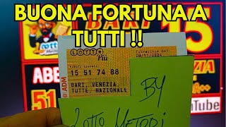 BUONA FORTUNA A TUTTI  ATTENZIONE AL 90 MI E NA CONDIZIONE 455490  ORO [upl. by Adas]