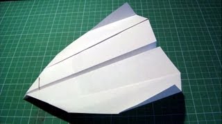 Tutorial boomerang paper airplane II John Collins [upl. by Eitak]