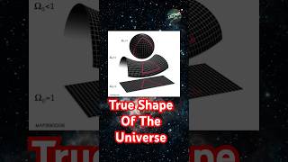 The Surprising True Shape Of The Universe universe space shorts [upl. by Nager]