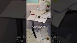 fiquei o ano inteiro sem estudar [upl. by Nosnaj832]