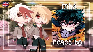 Past Class 1A react to VIGILANTE Deku  Season 6  Izuku Midoriya  Angst  MHA  BNHA  Gacha Club [upl. by Ahseital919]