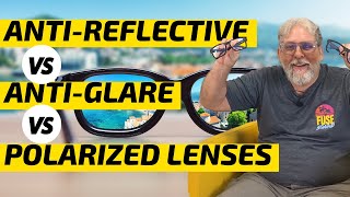 AntiGlare vs AntiReflective vs Polarized Coatings for Glasses  What’s the Difference [upl. by Fagen]