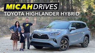 2022 Toyota Highlander  Family Review [upl. by Bywaters]