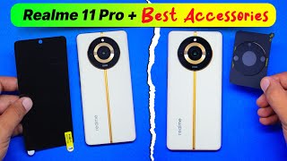 Realme 11 Pro Plus Screen Protector and Camera Lens Tempered Glass [upl. by Levin]