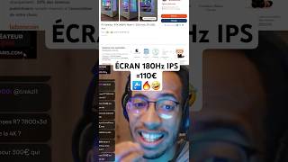 Un écran 180Hz IPS à 110€ 🚰🔥🚀 cartegraphique ecran pc [upl. by Etakyram120]