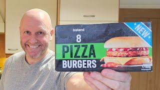 8 PIZZA BURGERS Review New In Iceland [upl. by Grani329]