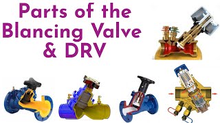 Parts of the Hydronic Balancing valve amp DRV [upl. by Chabot]