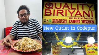 Quality Biriyani New Outlet In Sodepur [upl. by Selokcin]