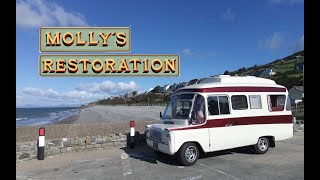 Bedford CA Camper Restoration Molly Music Rolling with Molly [upl. by Ahpla]