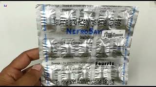 Nefrosave Tablet  Nefrosave Tablet Uses Side effects Benefits Dose Fayde Review Hindi  Nefrosave [upl. by Fagaly]