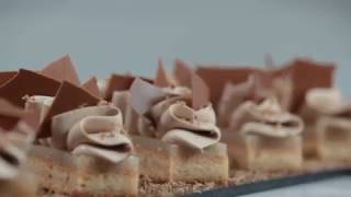 ValrhonaUSA Guest Chef Recipe Patrice DEMERSs quotAZELIA pear amp buckwheat cakequot [upl. by Notsuh801]