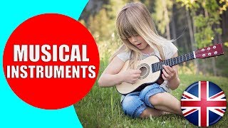 Musical Instruments Sounds for Kids to Learn  Videos of Music Instruments HD for Children [upl. by Norine]