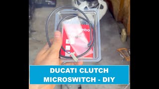 How To  Replace Clutch Microswitch on Ducati Supersport [upl. by Nyraf465]