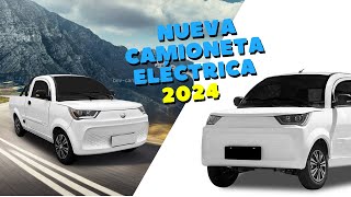 NUEVA CAMIONETA ELÉCTRICA PICK UP EN MEXICO [upl. by Ramak]