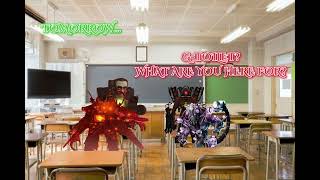 Titan Speakerman Goes To Summer School Makes New Friends [upl. by Menides]