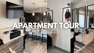 MY FULLY FURNISHED APARTMENT TOUR 2024  2BR LUXURY APARTMENT  MODERN MINIMAL amp LUXURY TOUR [upl. by Hakceber187]