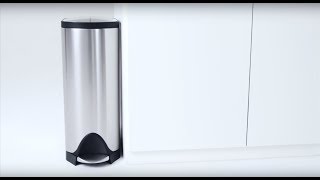 How to Replace Batteries and AbsorbX Odor Filter in an iTouchless Touchless Sensor Trash Can [upl. by Holcomb]