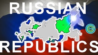 RUSSIAN REPUBLICS Explained Geography Now [upl. by Ardnohsal]