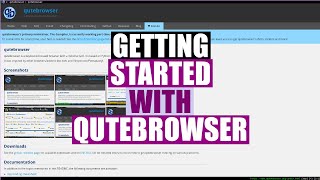 Getting Started With Qutebrowser [upl. by Niwred]