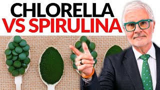 Spirulina vs Chlorella Boost Your Mitochondrial Health with Algae Supplements  Dr Steven Gundry [upl. by Hallvard]