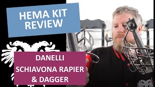 Kit Review  An unusual Marco Danelli schiavona rapier amp dagger set [upl. by Latricia]