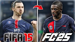 ¡Reconstruyo Al PSG Desde FIFA 15 Hasta FC 25 [upl. by Dexter750]