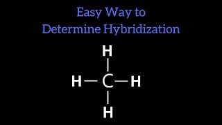 EASY Method to Find the Hybridization of an Atom  Chemistry [upl. by Amliv]