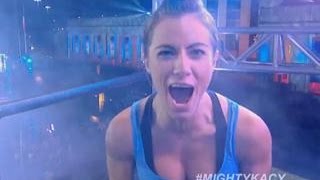 The First Woman Ever To Complete American Ninja Warrior Absolutely Crushes It [upl. by Ruon]