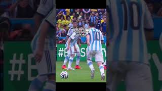 Messi Free Kick goal against Nigeria 2014 world cup messi shorts football footballshorts [upl. by Bricker]