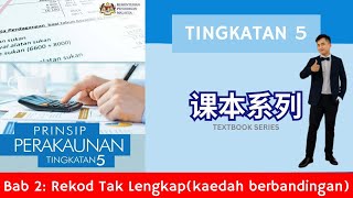 Pinjaman是Liabiliti Semasa 还是 Liabiliti Bukan Semasa Akaun 课本系列｜Bab 2 Rekod Tak Lengkap Pg6667｜完整答案 [upl. by Ladnyk475]