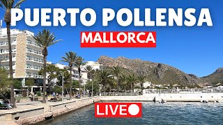 🔴Sunday Lunch LIVE Puerto Pollensa Mallorca Majorca Spain [upl. by Amos]