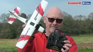 THE CHEAPEST and EASIEST WAY TO TRY radio controlled RC FLYING  EASY TO FLY Volantex Trainstar [upl. by Aidnic346]