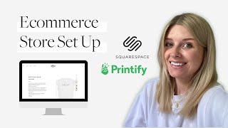 Build a PrintOnDemand Store on Squarespace with Printify  ad [upl. by Alidus]