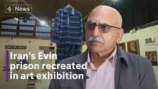 ‘Surviving Evin’ exhibition depicts life in Iran’s notorious prison [upl. by Aicat]