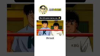 Bro hit some nerve so😭  Hajime No Ippo Funny Moments [upl. by Ninel404]